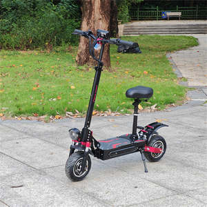 Scooter Eléctrico con Llantas Gruesas de 10 Pulgadas, 52V 3200W 28Ah, 56-68 Millas de Autonomía, Arranque NFC y Asiento - Product Image 1