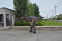 Modèle de dinosaure animatronique, costume de dinosaure personnalisé, simulation réaliste populaire, costume électronique animatronique