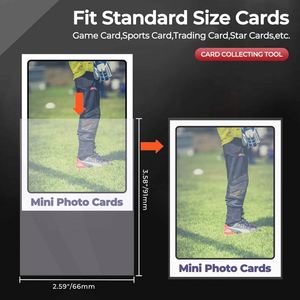 ซองใส่การ์ด PVC ใส ขนาด 2.6x3.6 นิ้ว ปกป้องการ์ดสะสมอย่างนุ่มนวล - Product Image 2