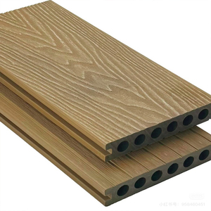 Tarima de WPC hueca de <span class=keywords><strong>3</strong></span>ª generación al por mayor, 140x22mm, acabado mate con grano de madera 3D - Product Image 2