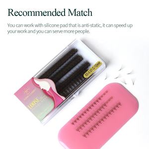 Fans Promade ultra-rapides en matériau noir doux faits à la main Ventilateurs à base pointue - Product Image 5