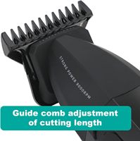 Peluquero profesional T-Blade para recortadora eléctrica inalámbrica para hombres, funcionamiento en inglés para uso doméstico, OEM