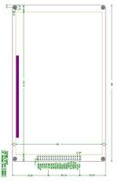 Modul Layar Sentuh Resistif Warna TFT LCD 7.0-inci YX 800*480 SSD1963 Driver