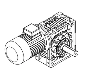 Réducteur de moteurs JM 80B TS italie SITI boîte de vitesses analogique accessoires de lavage de voiture moteur étanche en acier inoxydable