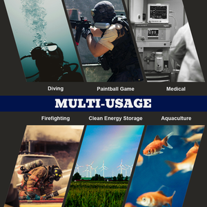 Bouteilles <span class=keywords><strong>de</strong></span> gaz industrielles en fibre <span class=keywords><strong>de</strong></span> carbone, réservoir d'air avec cylindre d'air en fibre <span class=keywords><strong>de</strong></span> carbone 300 bar, cylindre <span class=keywords><strong>de</strong></span> gaz <span class=keywords><strong>de</strong></span> <span class=keywords><strong>plongée</strong></span> pour le sauvetage - Product Image 6