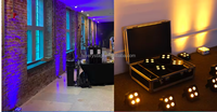 Rechargeable 4*18W Sans Fil Led Uplights Led Par IR APP Batterie Sans Fil Lumière Disco Club Partie Scène Uplight