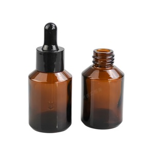 Trong kho Nâu nghiêng Vai chai 15ml 30ml ánh sáng bằng chứng tinh dầu chai thủy tinh mỹ phẩm chất chung Sub chai - Product Image 6