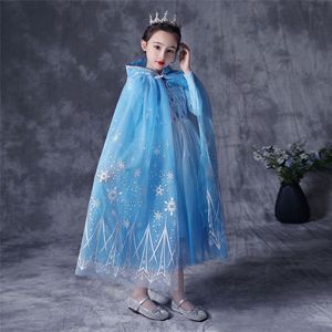 Vendita calda nuova <span class=keywords><strong>bambina</strong></span> bella Elsa principessa <span class=keywords><strong>mantello</strong></span> per bambini Cosplay costumi fata <span class=keywords><strong>mantello</strong></span> con cappuccio - Product Image 3