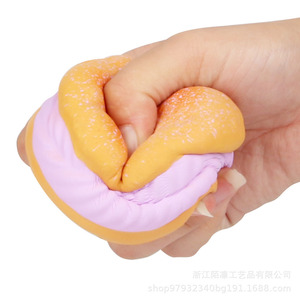 Pu Foam Sandwich Pastry <b>Squishy</b> Toy For Kids 2 To 4 Years Unisex Fidget Toy - Product Image 2