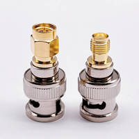 Conector coaxial de alta calidad para cámara CCTV, cable coaxial RF 1P con forma hexagonal, conector macho BNC RG59/RG6