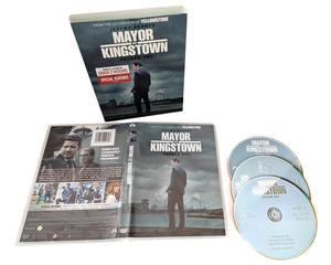 Lanzamientos fabricante de discos DVD SET EN CAJA PELÍCULAS Programa de televisión Película Disco Duplicación Fábrica de impresión Alcalde de <span class=keywords><strong>Kingstown</strong></span> Temporada 1 3dvd - Product Image 3