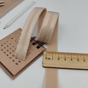 Approvisionnement d'usine 20.5mm Élastique Nylon Sangle Bande Latex Caoutchouc pour Textile À La Maison Sportswear Jacquard Imprimé pour Sacs Ceintures - Product Image 4