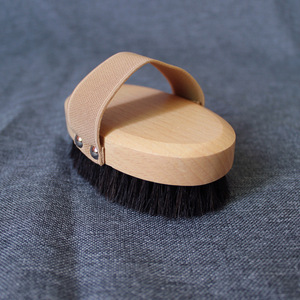 Cepillo Corporal Profesional Seco con Iones de Cobre, Pelo de Caballo Natural, Madera, Elimina Olores, Enchufable, para Baño en Casa, ABARKE - Product Image 4