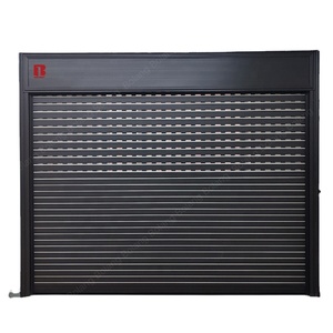Porte de <span class=keywords><strong>garage</strong></span> en aluminium Bolang certifiée CE, à enroulement, avec moustiquaire dissimulée en acier inoxydable 304, contrôle personnalisé par application, connectée Wi-Fi, luxe - Product Image 5