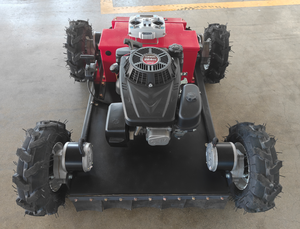 Tondeuse à gazon automatique tout-terrain 550 mm télécommandée, <span class=keywords><strong>robot</strong></span> tondeuse multifonctionnel pour jardin, désherbage à grande échelle - Product Image 4