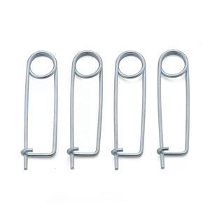 2mm - 8mm Goupilles de verrouillage fendues de sécurité en acier à ressort Goupilles fendues à ressort Goupilles de circlip - Product Image 4