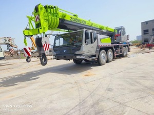 Grue tout-terrain d'occasion Zoomlion 50 tonnes, moteur et pompe hydraulique intactes, machine de levage fiable de grande capacité à vendre - Product Image 2