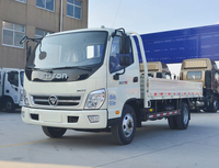 Prix le moins cher d'usine Foton 4x2 5 tonnes 8 tonnes 10 tonnes 12 tonnes fourgonnette électrique camions cargo à vendre