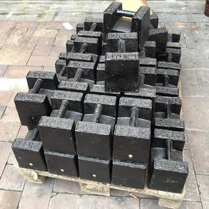 अंशांकन वजन 10 किग्रा 20 किग्रा 25 किग्रा 50 किग्रा 100 किग्रा 200 किग्रा 500 किग्रा 1 टन टेस्ट कास्ट आयरन वजन एम1 खुदाई काउंटरवेट मानक वजन - Product Image 5