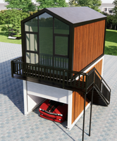 Garage pliable sur mesure, garage modulaire préfabriqué, économisez sur les frais de transport pour le stationnement des voitures et l'atelier