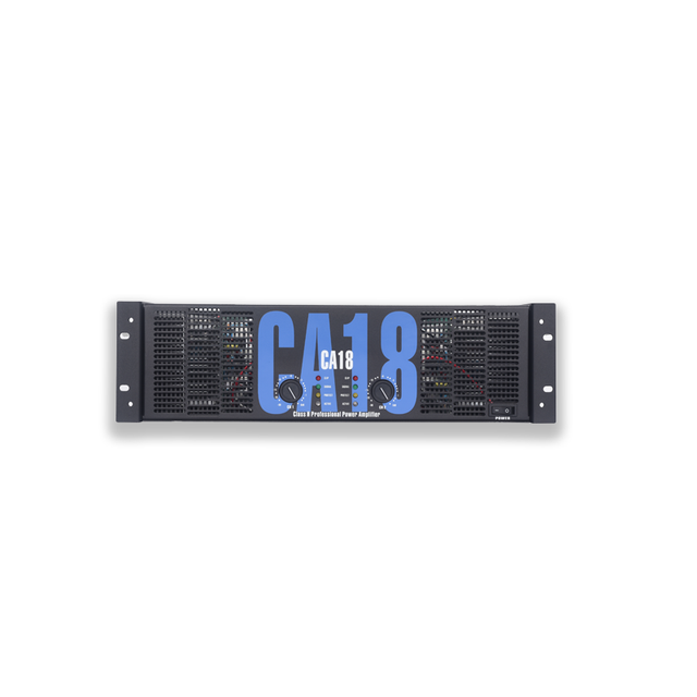 Factory CA18 Series Sound Power Amplifier 8 Ohm 2*1100W High Power for Ktv Stage Sound Equipment Amplifiers Speaker