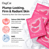 Masque Hydrogel Anti-Âge et Anti-Poches pour les Yeux au Collagène Rose PDRN, Soin Visage et Contour des Yeux en Gros, Marque Privée