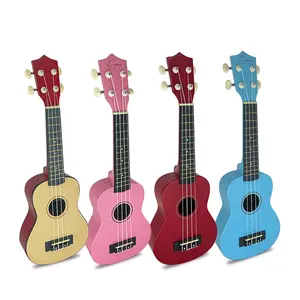 UK21-01 strumento musicale all'ingrosso 21 pollici ukulele in fibra di carbonio colorato ukulele