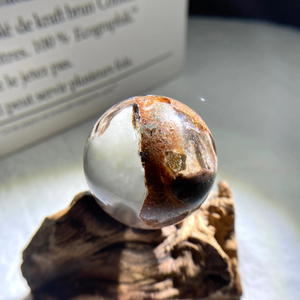 Factory Direct Selling Natural Pyrite Garden Quartz Sphere <b>Ball</b> rare <b>Crystal</b> Specimen Pyrite-garden <b>Crystal</b> Chakra Meditation - Product Image 6