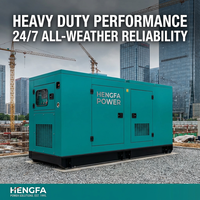Groupe électrogène diesel super silencieux 125 kVA 100 kW à prix d'usine, 50/60 Hz, démarrage automatique ATS pour hôpitaux et grands hôtels