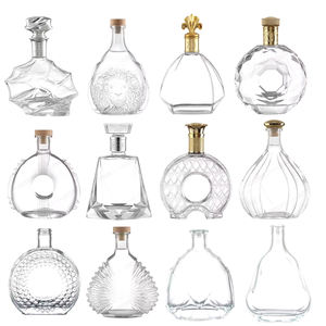 מחיר נמוך מותאם אישית 500 מ "ל 750 מ" ל יין ווסקי ווסקי וודקה ברנדי בקבוקי זכוכית בקבוק זכוכית בקבוק עם מכסה - Product Image 5