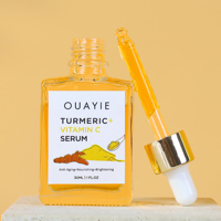 BLIW Meilleure Vente Huile Visage Bio Hydratante en Profondeur à la Vitamine C et au Curcuma, Extrait de Gingembre, Sérum Visage Anti-Taches Brunes Marque Privée