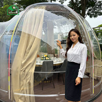 Dôme de camping transparent Sound Baby, maison à bulles coupe-vent