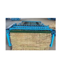 Machine à tisser les tapis de paille multi-cultures pour la fabrication de tapis en paille de riz, blé, maïs, sorgho, coques de maïs, canne de pampa, roseau et autres matières.
