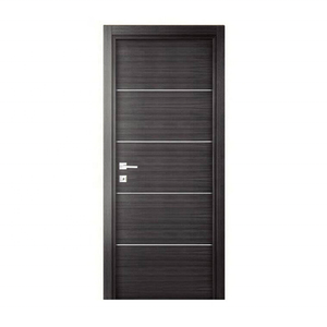 مصنع الجودة موردن الخشب الأمن ألواح بلاستيك بولي كلوريد الفينيل الداخلية الانتهاء من رسمت باب من الخشب والبلاستيك لوحة للحمام غرفة المعيشة المطبخ - Product Image 4