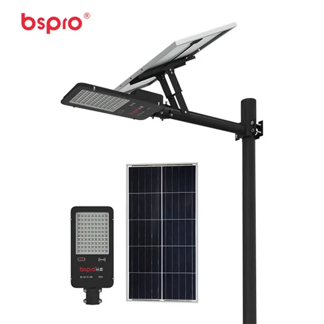 Bspro hochfeste Solar Home System LED wasserdicht ip65 Outdoor 300w LED Solar Straßen laterne