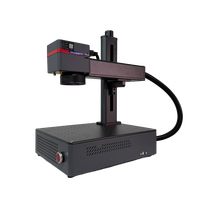 Machine de marquage laser à fibre 30W, nouvelle génération, avec positionnement par vision IA, gravure laser 3D sur surfaces courbes, métal, acier inoxydable, codes QR et logos