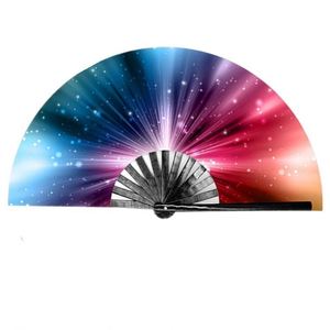 Éventails de mariage chinois personnalisables, petites et grandes tailles, en bois tressé, techniques de peinture sur bambou, éventails pliants personnalisés - Product Image 4