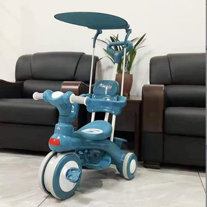 Bambini <span class=keywords><strong>3</strong></span> <span class=keywords><strong>ruote</strong></span> 4 in 1 triciclo per bambini, adatto per bambini 1-6 anni ombra - Product Image 3