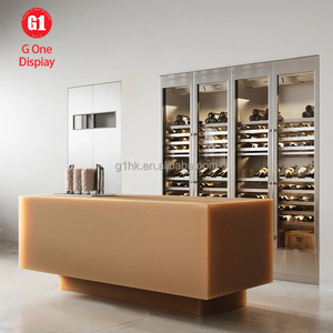 Comptoir de présentation personnalisé pour café, vitrine en bois pour restaurants, bar, vitrine en verre thermostatée pour pain - Product Image 4