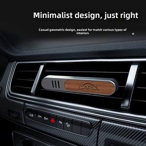 Vente chaude <span class=keywords><strong>voiture</strong></span> intérieur désodorisant diffuseur évent en bois cuir Rose citron parfums métal vente chaude <span class=keywords><strong>voiture</strong></span> <span class=keywords><strong>parfum</strong></span> - Product Image 4