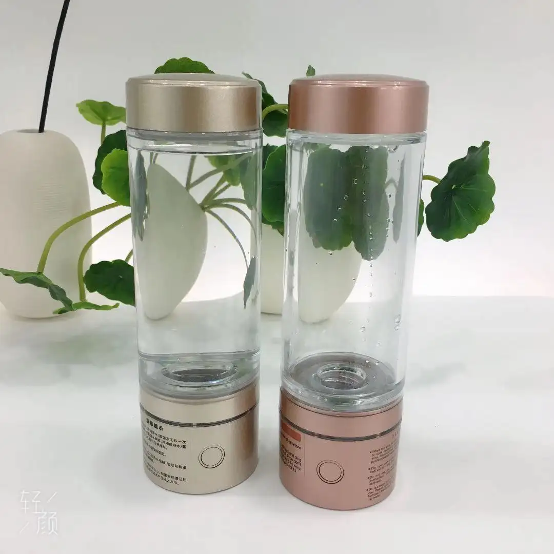 OEM/ODM health care product rich hydrogen water bottle SPE/PEM water electrolysis technology portable hydrogen water generator