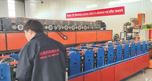 C Purlin Roll Forming Machine for Roof <b>Tiles</b> Construction Building Stud and Track Roll Forming Machine - Product Image 4