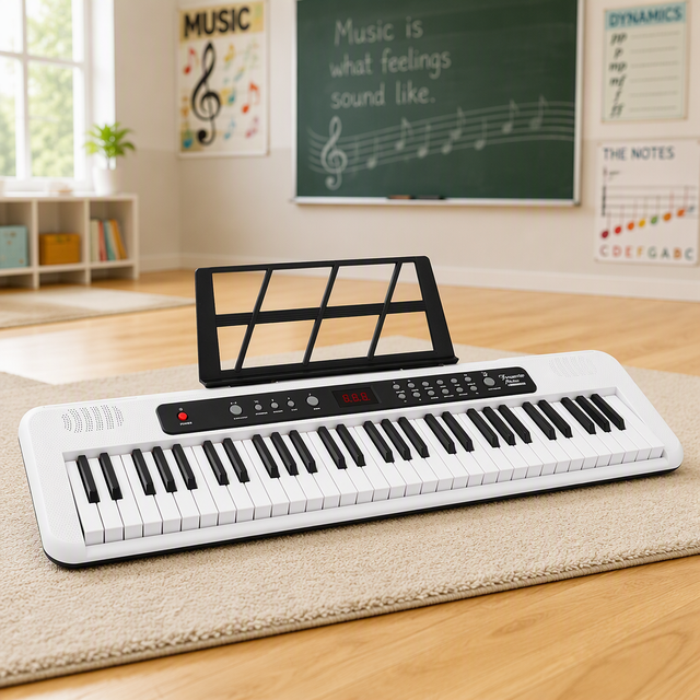 Teclados Musicales 61 Key Digital Piano Keyboard with Microphone for Beginners China Factory Directly Wholesale BD-681 Model