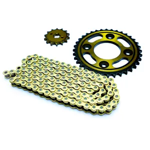 Durable 420 428 WIN 110 Motorcycle Transmissions Kit High Quality Sprocket And Chain Set For Motorcycles