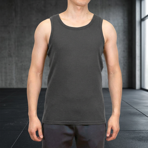 Artie Men's 2026 New Formal Knitted 100% <b>Wool</b> <b>Vest</b> Fitness Sports Waistcoat - Product Image 2
