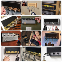 Porte-clés de guitare rock, boîte de rangement pour porte-clés, amplificateur vintage, cadeau, logo, bricolage, emballage personnalisé, OEM, JCM800