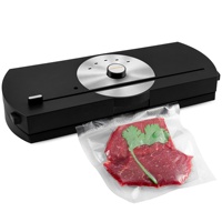 Mini Sellador al Vacío Automático con Cortador Integrado, Modo Seco/Húmedo, Función de Pulso, Puerto de Vacío, Bajo Ruido, para Alimentos Sous Vide