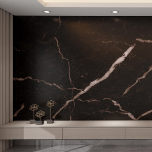 3DフォームPVC大理石穀物防水防湿自己接着環境にやさしいUVプリント装飾的な衝突防止ウォールステッカー - Product Image 4