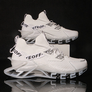 Blade Shape Sole Sports <b>Shoes</b> for Plus Size Women <b>Height</b>-<b>Increasing</b> Professional Trainers Thick Breathable Fashion Trend Spring - Product Image 2