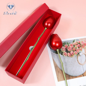 Hộp Trang Sức Đóng Gói Quà Tặng Bông Tai Vòng Cổ Hộp Nhẫn Giấy Cứng Hình Hoa Hồng Nhỏ Tùy Chỉnh Sang Trọng Bán Buôn Sinh Thái Sang Trọng Kèm Hộp Quà Tặng - Product Image 6